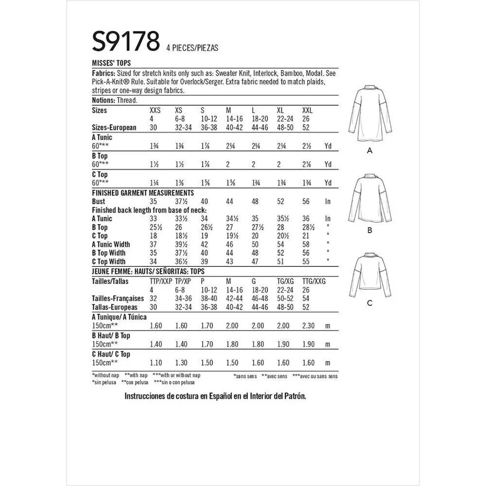 Simplicity sewing pattern